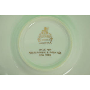 "Set x 6 Abercrombie & Fitch Pickard China Demitasse Cup & Saucer Set"