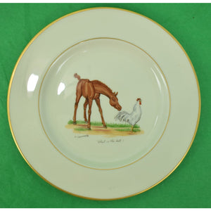 Frank Vosmanksy Dinner Plate "What in the Hell?"
