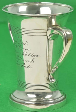 Sterling Silver Blizzard Cups Rockaway Hunting Club Polo Tournament July 1910