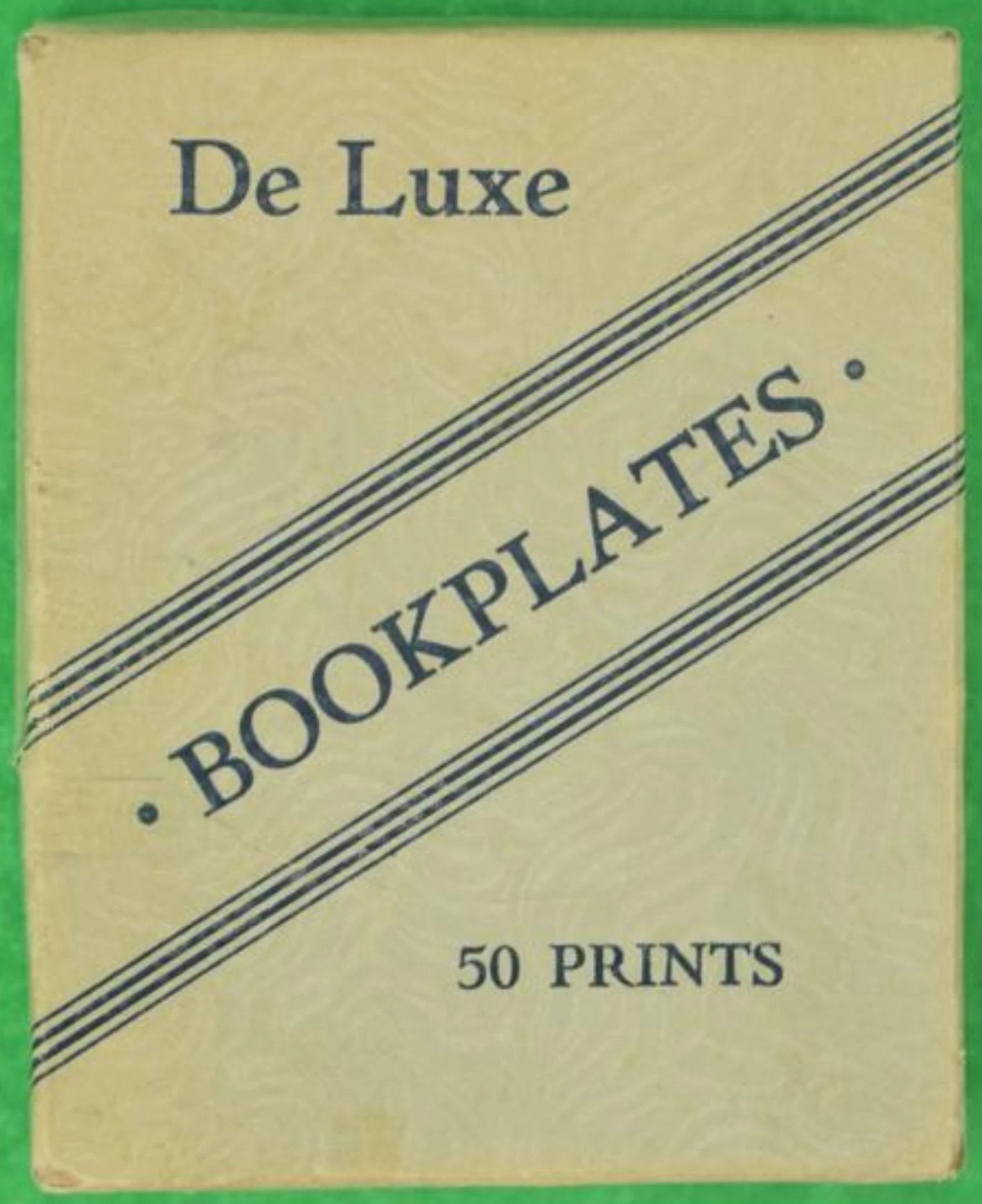 Box Set x 45 Angler/ Fly-Fisherman Ex-Libris c1940s De Luxe Bookplate