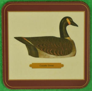 "Set x 6 Duck Decoy Coasters" (New in Box!) (SOLD)