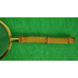 Vintage Bamboo Magnifying Glass
