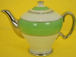 McCormick & Co Banquet Teas Balto English Teapot w/ Gilt Silver Pourer