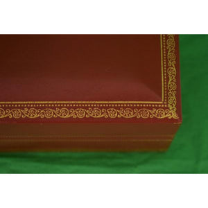 "Abercrombie & Fitch Bridge Four Deck Leather Boxed Set w/ Pens"