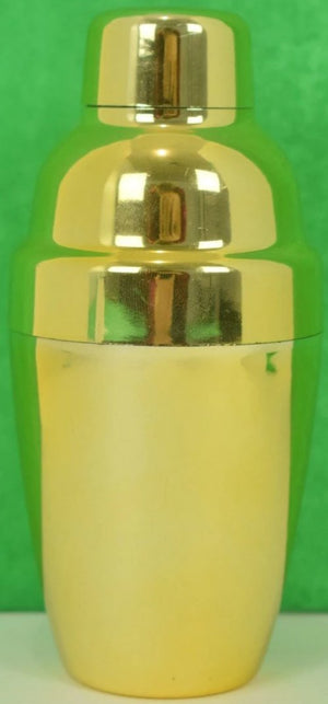Pair of Single Serving Plated Martini Shakers