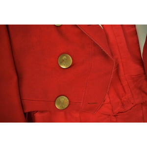 Hunting 'Pink' Morning Coat w/ (10) Foxhead Pitt & Co Buttons Sz: Lg