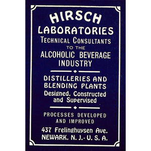 Manufacture of Whiskey, Brandy, and Cordials