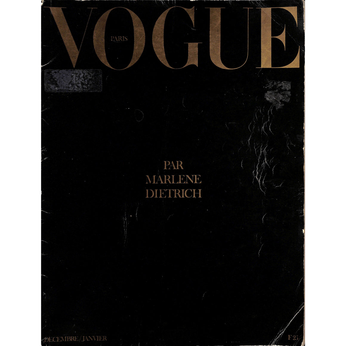 Vogue Decembre/ Janvier 1974