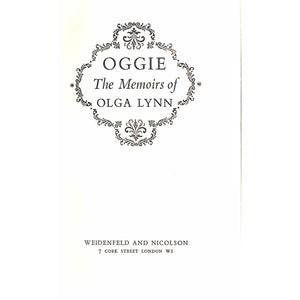 Oggie: The Memoirs Of Olga Lynn