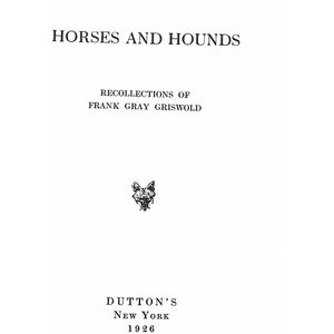 Horses And Hounds