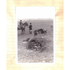 Raymond Guest M.F.H. Foxhunting Photo Album: Rock Hill Hounds, Virginia Two Good Days in December 1939