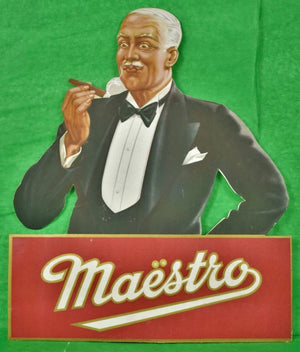 Maestro Cigar Promo Board Sign