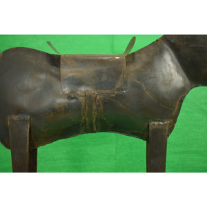 Pair of French Bronze Horses