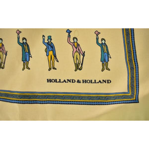 "Holland & Holland Huntsman Silk Pocket Sq"