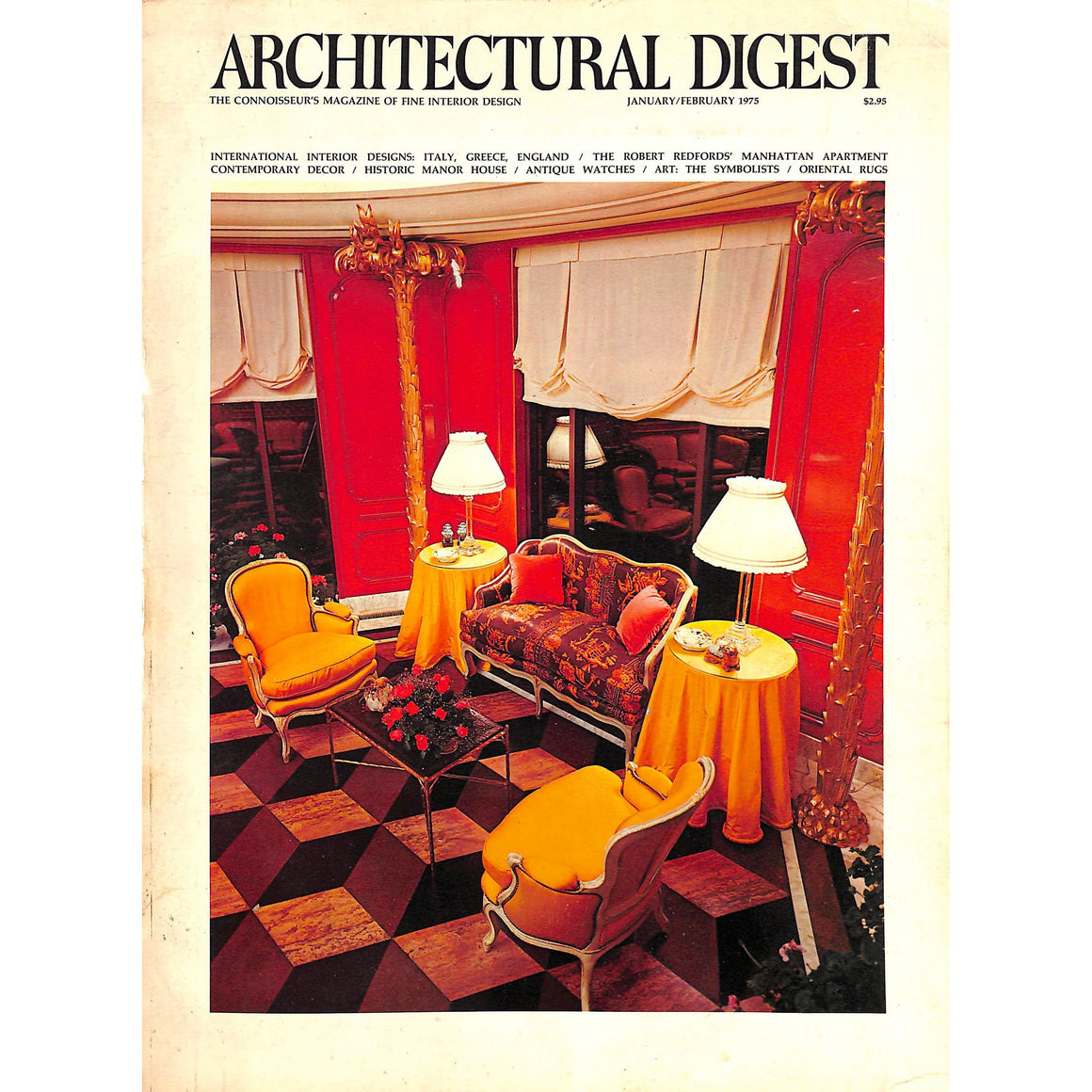 Architectural Digest January/February 1975