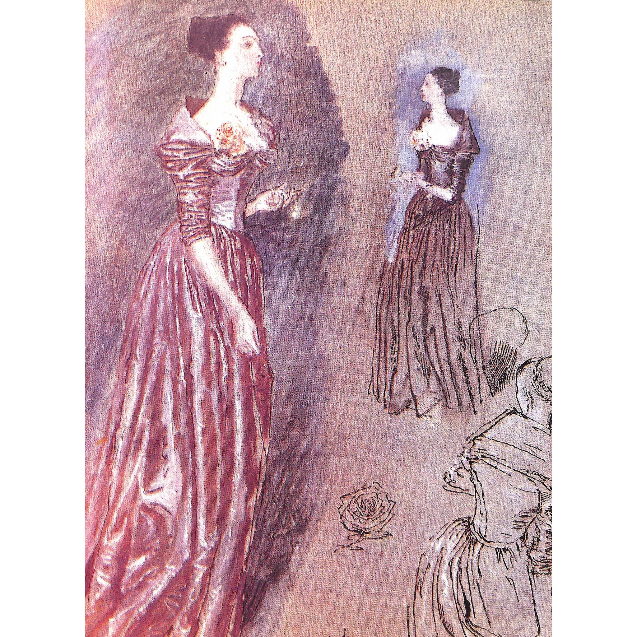 Fashion Drawing In Vogue