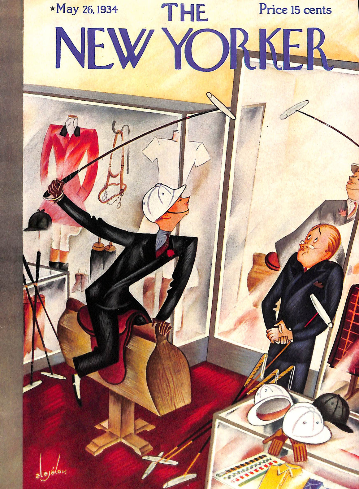 The New Yorker May 26, 1934 w/ 'Alajalov' Cover (SOLD)