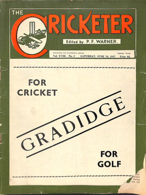 'The Cricketer - June 19, 1937'