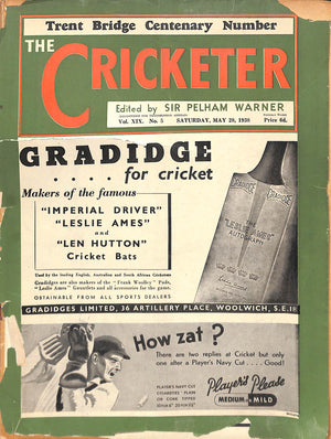 'The Cricketer - May 28, 1938: Pages 129-160'