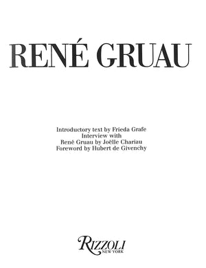 "Rene Gruau" 1984 (SOLD)