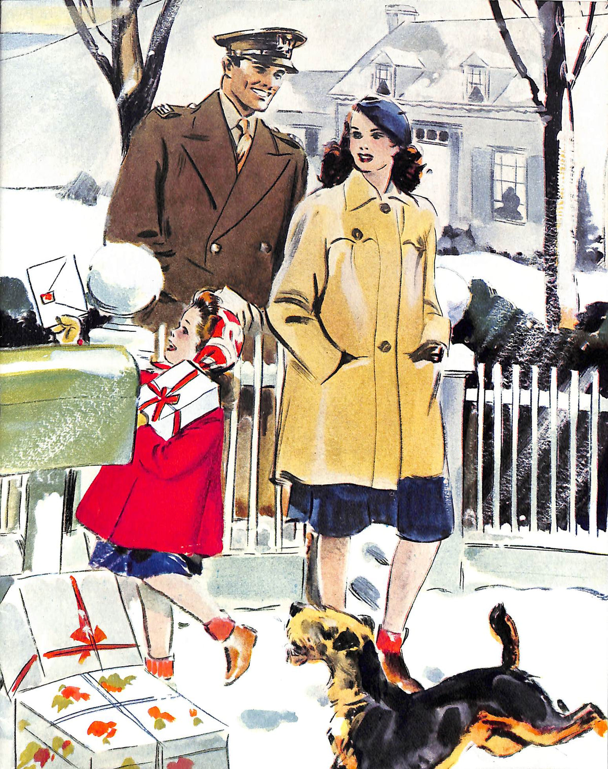 "Abercrombie & Fitch The Christmas Trail" 1942 Holiday Catalog