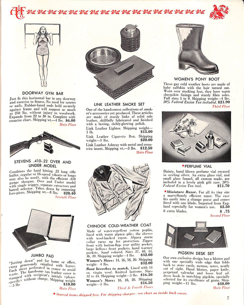 "Abercrombie & Fitch Christmas Catalog" 1946
