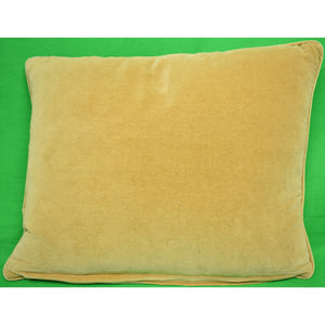 "Fox-Hunt Needlepoint Pillow" (SOLD)