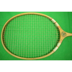 Abercrombie & Fitch English Badminton Racquet w/ Wood Press