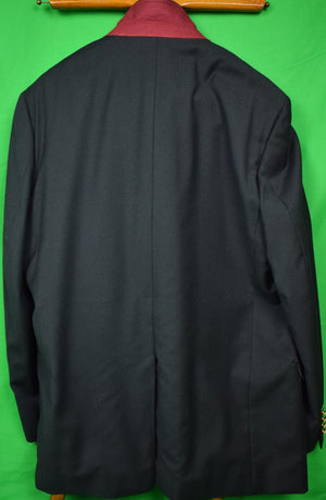 "Brooks Brothers Social Primer Limited Edition Navy Flannel Blazer" Sz 46L (SOLD)