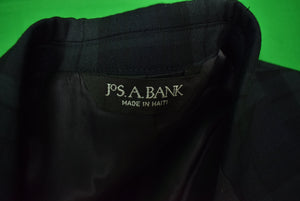 "Jos A Bank Black Watch Tartan Dinner Jacket w/ Satin Notch Lapel" Sz 43R (SOLD)