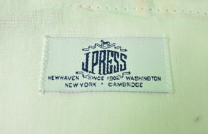 "J. Press Patch Panel Madras Plaid Trousers" Sz: 36 (DEADSTOCK)