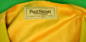 Paul Stuart Yellow Boxcloth 'Postboy' Waistcoat Sz 40R (SOLD)