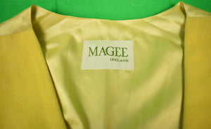 Magee of Ireland Doeskin Yellow Vest Sz: 46R (SOLD)
