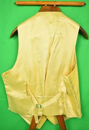 Magee of Ireland Doeskin Yellow Vest Sz: 46R (SOLD)