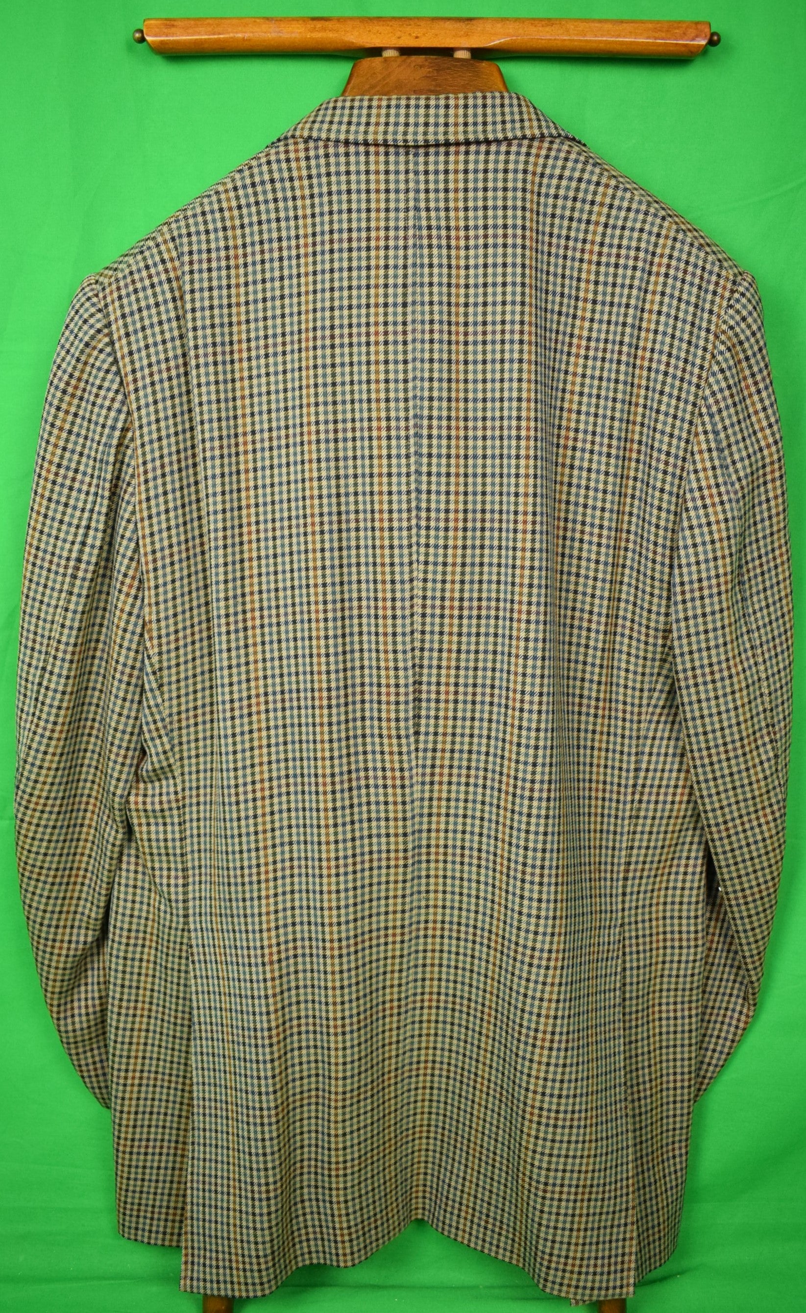 Chipp Gun Club Check Saxony Wool Sport Coat c1993 Jacket