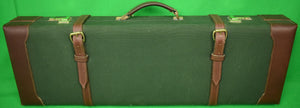 "Orvis Hunter Green Shooting Gun Case w/ Leather Straps" (SOLD)