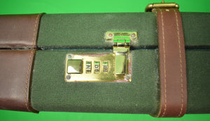 "Orvis Hunter Green Shooting Gun Case w/ Leather Straps" (SOLD)