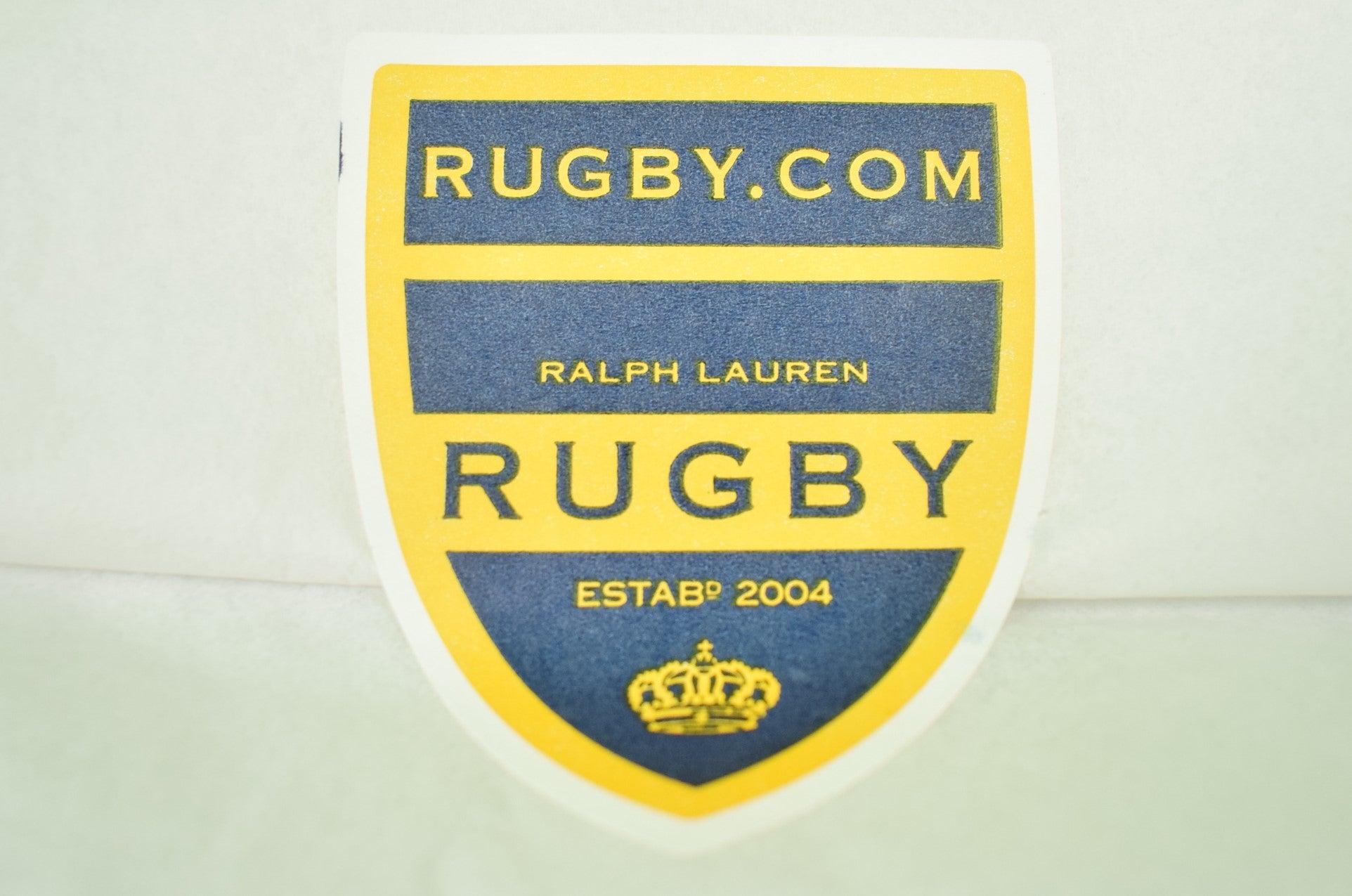 Rugby Ralph Lauren Yellow/ Navy Gift Boxes New Univ Pl w/ Straps!