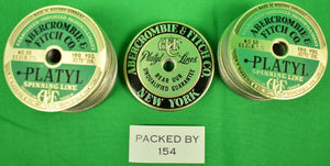 "Abercrombie & Fitch c1964 Platyl Spinning Line (515) Labels" (New in Box}