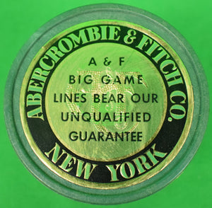 "Abercrombie & Fitch Big Game Braided Dacron Line On Spool" (w/ A&F Box)