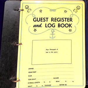 Abercrombie & Fitch c1934 Guest Register & Log Book