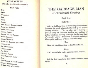 "The Garbage Man" 1926 PASSOS, John Dos