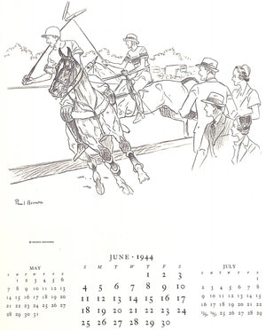 "Paul Brown Calendar 1944"