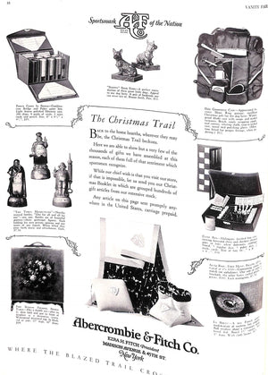 "Vanity Fair" December 1927 (SOLD)