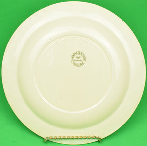 "Set of 5 Cyril Gorainoff c1930s Dinner Plates w/ Hunting Scenes"