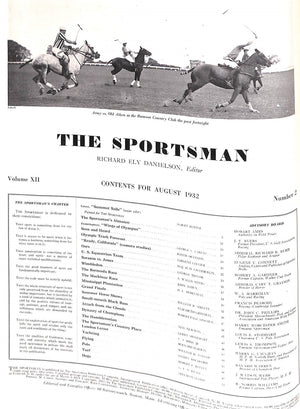 "Sportsman Bound Magazines 12" July - December 1932