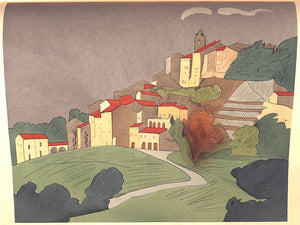 "French Riviera Villages" 1938 THOMPSON, Virginia