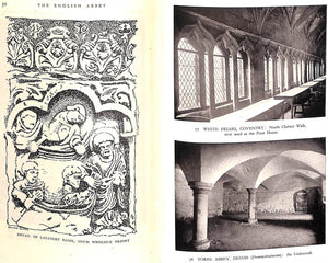 "The English Abbey: Its Life And Work In The Middle Ages" 1949 CROSSLEY, F.H.