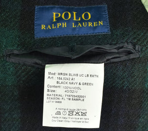 "Polo Ralph Lauren Black Watch Tartan Plaid Tweed Sport Jacket" Sz: 40R (SOLD)