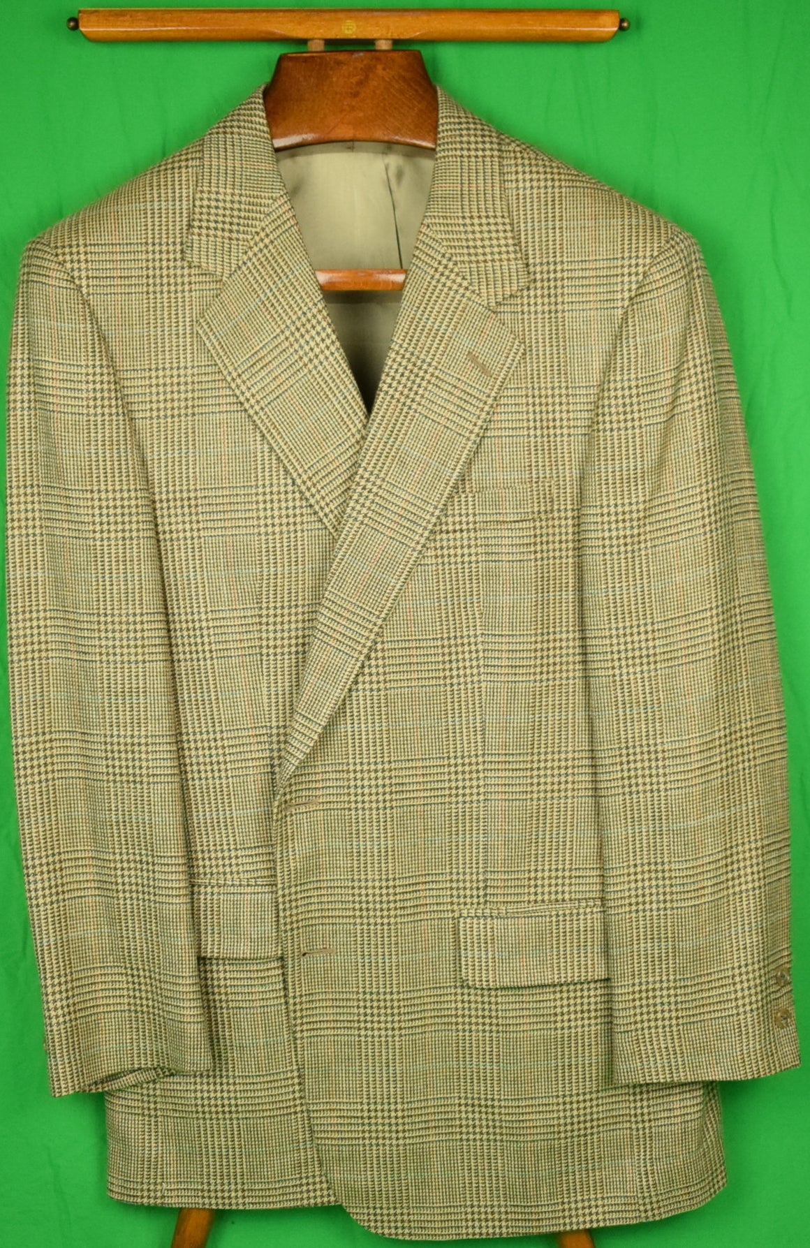 "Brooks Brothers Silk/ Linen Glen Plaid Sport Jacket" Sz 42R (SOLD)